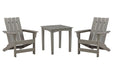 Ashley Express - Visola Outdoor Chair with End Table - Walo Furniture