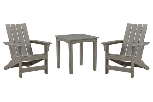 Ashley Express - Visola Outdoor Chair with End Table - Walo Furniture