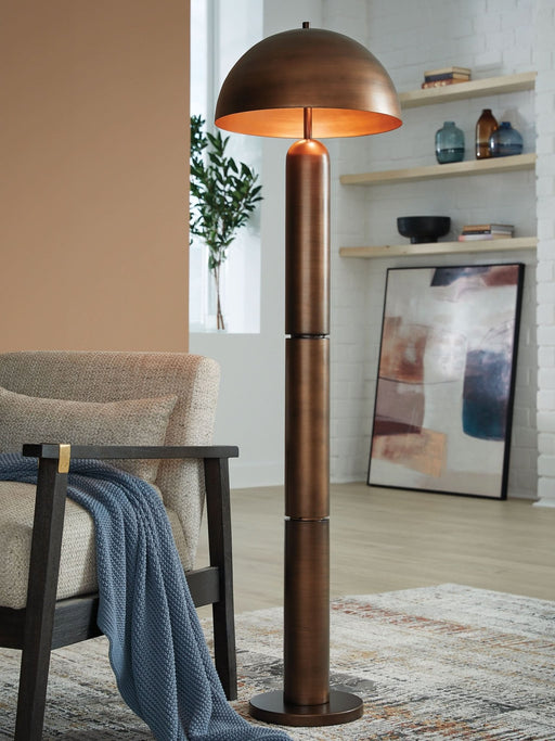 Ashley Express - Wendfield Metal Floor Lamp (1/CN) - Walo Furniture