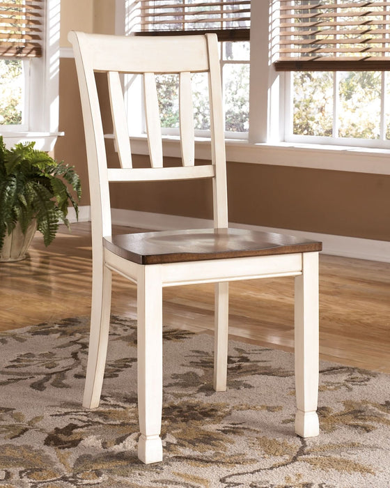 Ashley Express - Whitesburg Dining Room Side Chair (2/CN) - Walo Furniture