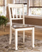 Ashley Express - Whitesburg Dining Table and 4 Chairs with Storage - Walo Furniture