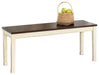 Ashley Express - Whitesburg Large Dining Room Bench - Walo Furniture