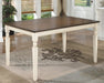 Ashley Express - Whitesburg Rectangular Dining Room Table - Walo Furniture