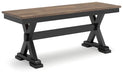 Ashley Express - Wildenauer Large Dining Room Bench - Walo Furniture