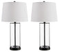 Ashley Express - Wilmburgh Glass Table Lamp (2/CN) - Walo Furniture