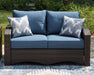 Ashley Express - Windglow Loveseat w/Cushion - Walo Furniture