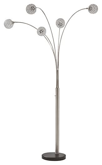 Ashley Express - Winter Metal Arc Lamp (1/CN) - Walo Furniture