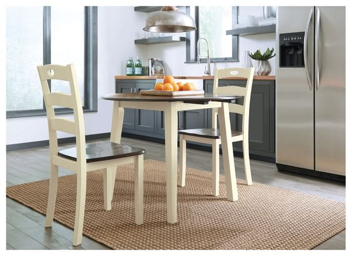 Ashley Express - Woodanville Round DRM Drop Leaf Table - Walo Furniture