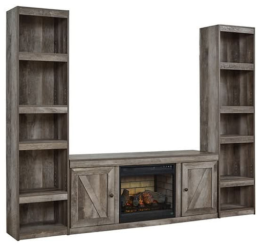 Ashley Express - Wynnlow 3 - Piece Entertainment Center with Electric Fireplace - Walo Furniture