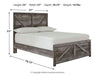 Ashley Express - Wynnlow Crossbuck Panel Bed - Walo Furniture