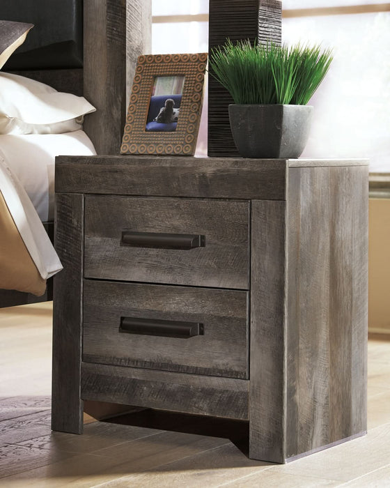 Ashley Express - Wynnlow Two Drawer Night Stand - Walo Furniture