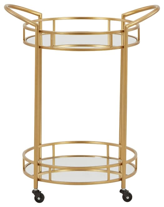 Ashley Express - Wynora Bar Cart - Walo Furniture