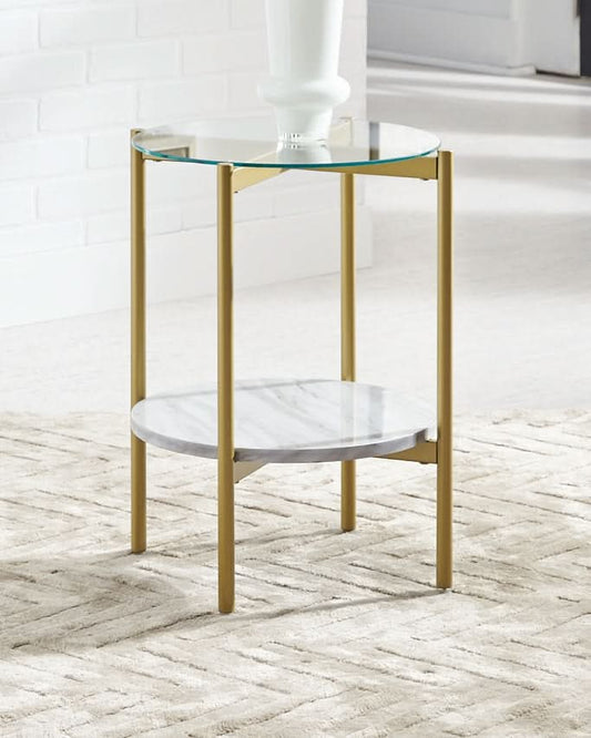 Ashley Express - Wynora Round End Table - Walo Furniture