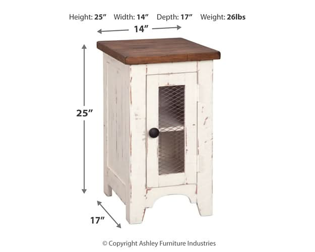 Ashley Express - Wystfield Chair Side End Table - Walo Furniture