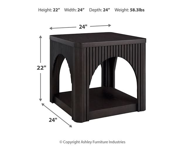 Ashley Express - Yellink Coffee Table with 2 End Tables - Walo Furniture