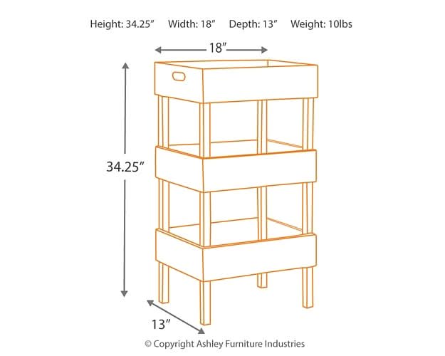 Ashley Express - Yulton Storage Shelf - Walo Furniture