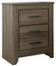 Ashley Express - Zelen Two Drawer Night Stand - Walo Furniture