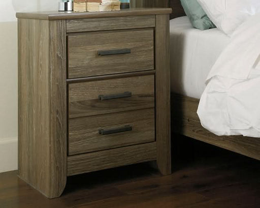 Ashley Express - Zelen Two Drawer Night Stand - Walo Furniture