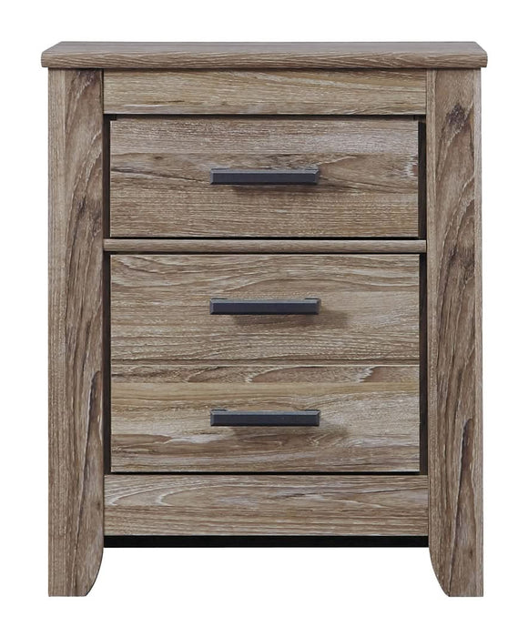 Ashley Express - Zelen Two Drawer Night Stand - Walo Furniture