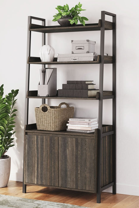 Ashley Express - Zendex Bookcase - Walo Furniture