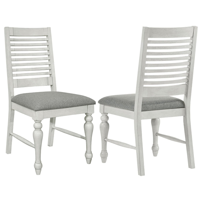 Aventine Wood Dining Side Chair Vintage White (Set of 2) - Walo Furniture