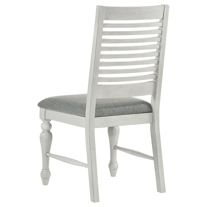 Aventine Wood Dining Side Chair Vintage White (Set of 2) - Walo Furniture