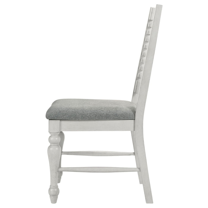 Aventine Wood Dining Side Chair Vintage White (Set of 2) - Walo Furniture