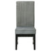 Barrand Upholstered Dining Side Chair Grey (Set of 2) - Walo Furniture