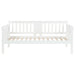 Bethany Wood Twin Daybed with Drop - down Tables White - Walo Furniture