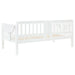 Bethany Wood Twin Daybed with Drop - down Tables White - Walo Furniture