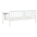 Bethany Wood Twin Daybed with Drop - down Tables White - Walo Furniture