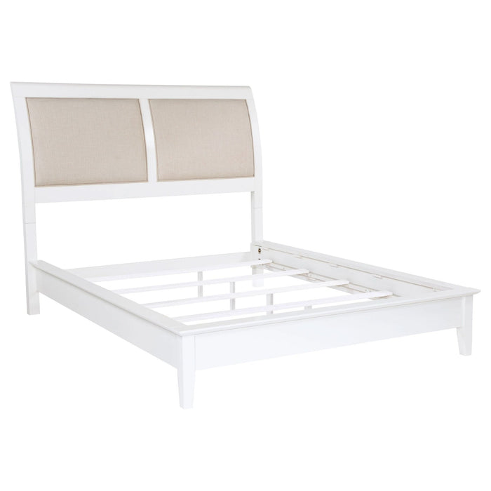 Bexhill 5 - piece Eastern King Bedroom Set White - Walo Furniture