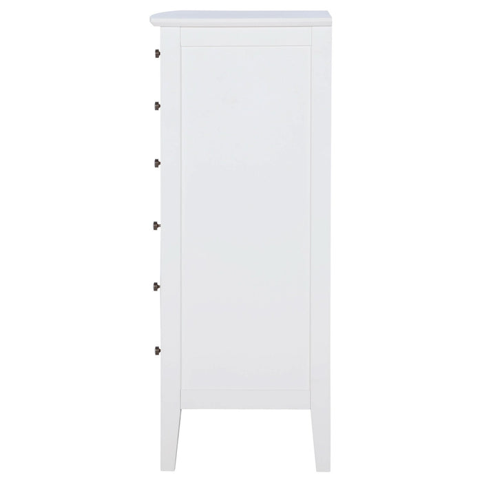 Bexhill 8 - drawer Chest of Drawers White - Walo Furniture