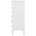 Bexhill 8 - drawer Chest of Drawers White - Walo Furniture