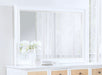 Bexhill Dresser Mirror White - Walo Furniture