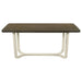 Biloxi 71 - inch Rectangular Wood Dining Table Greyish Brown - Walo Furniture