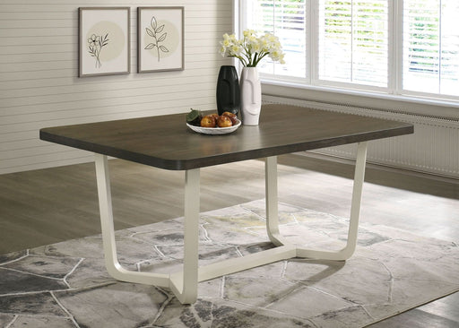 Biloxi 71 - inch Rectangular Wood Dining Table Greyish Brown - Walo Furniture