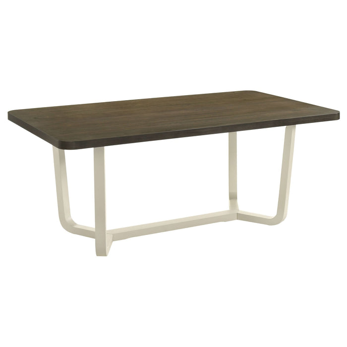 Biloxi 71 - inch Rectangular Wood Dining Table Greyish Brown - Walo Furniture