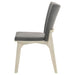 Biloxi Upholstered Dining Side Chair Grey (Set of 2) - Walo Furniture