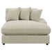 Blaine Upholstered Reversible Chaise Sectional Sofa Sand - Walo Furniture