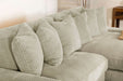 Blaine Upholstered Reversible Chaise Sectional Sofa Sand - Walo Furniture