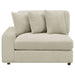 Blaine Upholstered Reversible Chaise Sectional Sofa Sand - Walo Furniture