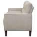 Bowen Upholstered Track Arm Tufted Sofa Beige - Walo Furniture