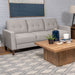 Bowen Upholstered Track Arm Tufted Sofa Beige - Walo Furniture