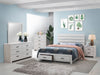 Brantford 6 - drawer Dresser with Mirror Coastal White - Walo Furniture