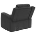 Brentwood Upholstered Recliner Chair Dark Charcoal - Walo Furniture