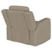 Brentwood Upholstered Recliner Chair Taupe - Walo Furniture