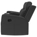 Brentwood Upholstered Reclining Loveseat Dark Charcoal - Walo Furniture