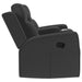 Brentwood Upholstered Reclining Loveseat Dark Charcoal - Walo Furniture