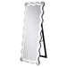 Brixey 24 x 63 Inch LED Lighting Standing Floor Mirror Black - Walo Furniture